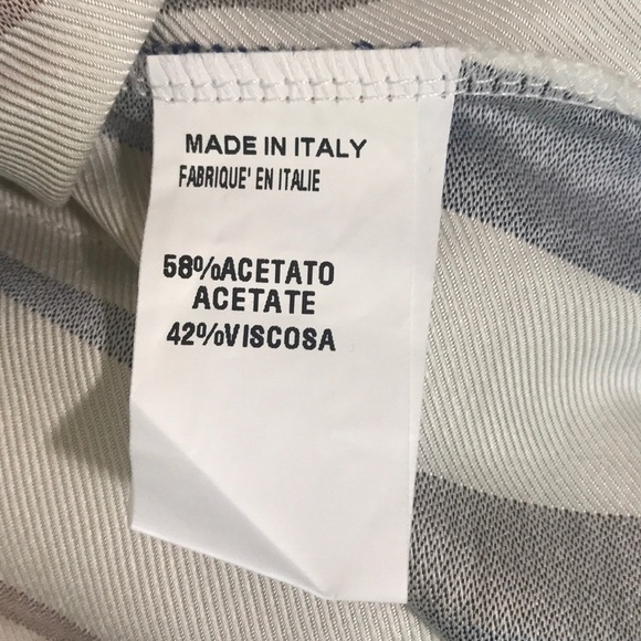 “ITALIAN” VINTAGE Designer Wrap Blouse fab sleeves. - Picture 8 of 14